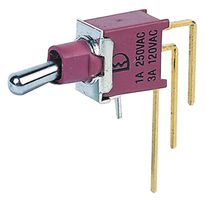 MULTICOMP PRO 2AS1T2A1M7RE Toggle Switch, On-On, SPDT, Non Illuminated, 2AS Series, Through Hole, 100 mA