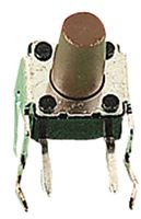 MULTICOMP PRO MCDTSA6-5K Tactile Switch, MCDTSA-6 Series, Side Actuated, Through Hole, Round Button, 100 gf, 50mA at 12VDC