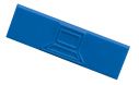 PANDUIT CIDRD-C Faceplate, Legend Insert, Mini-Com Boxes and Faceplates, Plastic Body, Red