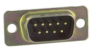 AMPHENOL COMMUNICATIONS SOLUTIONS L717DB25PU D Sub Connector, DB25, 25 Contacts, Plug, Solder, DB, 17D Series, Metal Body
