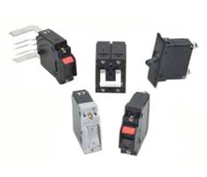 CARLING TECHNOLOGIES AA1-B0-34-620-3D1-C Magnetic Hydraulic Circuit Breaker, A Series, 20 A, 1 Pole, 277 V, 5 kA, 20 s