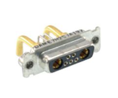 ITT CANNON DAMC3X3SJA197 Combination Layout D Sub Connector, 680M Series, DA-3W3, 0 Contacts, Receptacle, 3, Through Hole