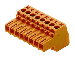 WEIDMULLER 1615750000 Pluggable Terminal Block, 3.5 mm, 14 Positions, 28 AWG, 14 AWG, 1.5 mm², Screw
