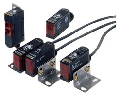 OMRON INDUSTRIAL AUTOMATION E3S-AR16 Photoelectric Sensor, E3S-A Series, Retroreflective, 2 m, NPN, Horizontal, 10 to 30Vdc