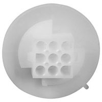 AMP - TE CONNECTIVITY 794715-1 Connector Housing, Universal MATE-N-LOK Series, Receptacle, 9 Positions, 6.35 mm