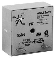 TE CONNECTIVITY - AGASTAT VTMA1ADA Time Delay Relay, 3 s, 60 s, VTMA1 Series, SPST-NO, 1 A