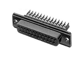 TE CONNECTIVITY - AMP 745205-7 D Sub Connector, DB15, High Density, Receptacle, Amplimite HDE-20 Series, 15 Contacts, DA
