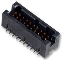 AMP - TE CONNECTIVITY 1-104655-1 Pin Header, 1.27 mm, 2 Rows, 100 Contacts, Surface Mount Straight, BBD Series