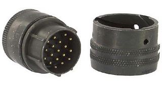 AMPHENOL INDUSTRIAL PT06E-14-18P Conector Circular, PT Series, MIL-DTL-26482 I, Macho Reca, 18 Contactos, Pin Soldable, Bayoneta