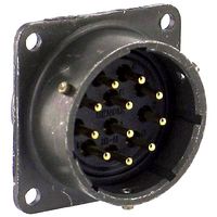 AMPHENOL INDUSTRIAL PT02E-18-11P(025) Circular Connector, PT Series, MIL-DTL-26482 Series I, Box Mount Receptacle, 11 Contacts