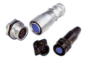 AMPHENOL INDUSTRIAL APSESJ2 Circular Connector, Standard Circular Connector, Amphe-PPM Sealed Series, Box Mount Receptacle