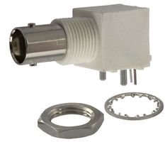 AMPHENOL RF 31-71047-1010 RF / Coaxial Connector, BNC Coaxial, Right Angle Bulkhead Jack, Solder, 75 ohm