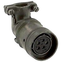 AMPHENOL INDUSTRIAL PT08E14-5S-SR Conector Circular, Serie PT, MIL-DTL-26482 I, Macho Ángulo Reca, 5 Contactos, Socket por Soldadura