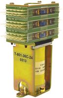 Power Relay, 36PDT, 24 VDC, 800 Series, Panel Mount