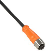TELEMECANIQUE SENSORS XZCPA1141L10 Sensor Cable, M12 Plug, Free End, 4 Positions, 10 m, 32.8 ft, XZ Series