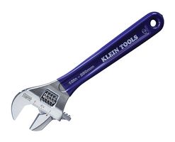 KLEIN TOOLS D86930 ADJUSTABLE WRENCH, REVERSIBLE JAW, 1.5"