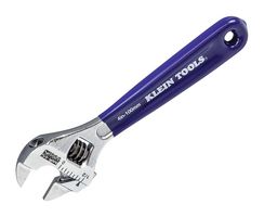 KLEIN TOOLS D86932 ADJUSTABLE WRENCH, SLIM JAW, 0.5"