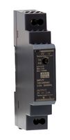 MEAN WELL HDR-15-15 AC/DC DIN Rail Power Supply (PSU), ITE, 1 Output, 15 W, 15 V, 1 A