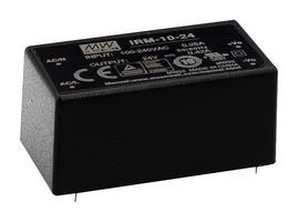 MEAN WELL IRM-10-3.3 AC/DC PCB Mount Power Supply (PSU), ITE, 1 Output, 10 W, 3.3 V, 2.5 A