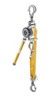 KLEIN TOOLS KN1600PEX Cable Management Tool, Deep V-Notch, Web Strap Ratchet Hoist w/Removable Handle