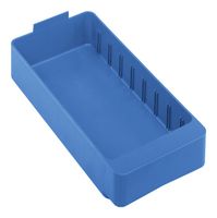 QUANTUM STORAGE QED401BL Storage, Drawer, Polystyrene, Blue, 2.125 " x 5.56 " x 11.625 "