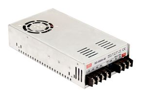 MEAN WELL SD-500L-24 Isolated Chassis Mount DC/DC Converter, ITE, Enclosed, 4:1, 504 W, 1 Output, 24 V