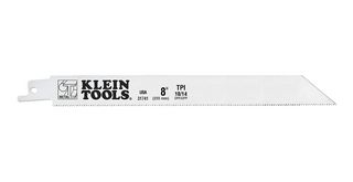 KLEIN TOOLS 31741 RECIPROCATING SAW BLADE, 8", 10/14TPI
