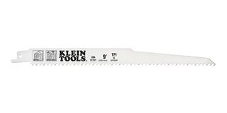 KLEIN TOOLS 31751 RECIPROCATING SAW BLADE, 9", 6TPI