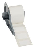 BRADY M7-222-854 Label, ToughWash, Thermal Transfer Printable, 22.86 mm, 33.02 mm, Metal-Detectable Polyester, White