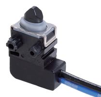 OMRON ELECTRONIC COMPONENTS D2EW-R5-B03MR Microswitch, Sealed, Ultra Subminiature, Pin Plunger, SPST-NO, Wire Leaded, Right Side, 18 V