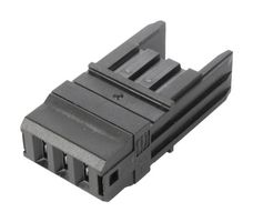 HARTING 02549031301 Heavy Duty Connector, Polyamide, Black, har-modular Series, Module, 3 Contacts, H3, Receptacle