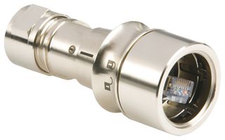 BULGIN LIMITED PXM6094/B Modular Connector, RJ45 Plug, 1 x 1 (Port), 8P8C, Cat6a, IP66, IP68, IP69K, Cable Mount