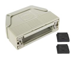 HARTING 09670250200 D Sub Backshell, DB, 180°, Thermoplastic Body