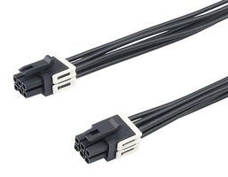 MOLEX 228363-1062 Conjunto de Cable, Micro-Fit+ Hembra a Micro-Fit+ Hembra, 6 Posiciones, 3 mm, 2 Hileras, 150 mm