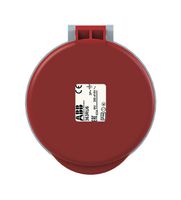 AMPHENOL SINE/TUCHEL 2CMA167520R1000 Power Entry Connector, 63 A, 415 V, Panel Mount, Socket, 3P+E / 3P4W, Red