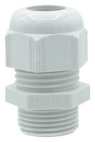 AMPHENOL INDUSTRIAL AIO-R-BCSM-EN-11 Cable Gland, M16 x 1.5, 4 mm, 8 mm, Nylon 6 (Polyamide 6), Light Gray, IP66, IP68