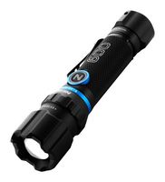 NEBO SPORTS NEB-FLT-0051 Handheld Flashlight, LED, 179m, 600lm, 3.7V 600mAh Lithium Ion Battery, BLUELINE 600 FLEX Series