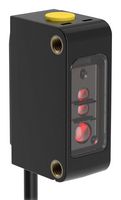 BANNER ENGINEERING Q20-2KLAF2-Q Photoelectric Sensor, 2m, 940nm IR Laser, Digital - PNP IO-Link, 150mm Cable w/4 Pin M8 Connector