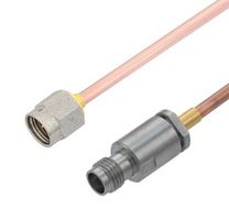 FAIRVIEW MICROWAVE FMCA100196-12 2.92MM MALE TO 1.85MM FEMALE CABLE RG405 TYPE .086 SEMI-RIGID COAX IN 12 INCH
