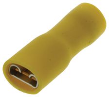 HOFFMAN PRODUCTS LVDDF1210T-250A Quick Disconnect Terminal, LVDDF Series, Female Quick Disconnect, 6.35mm x 0.81mm, 0.25" x 0.032"