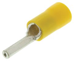 HOFFMAN PRODUCTS FVLPC1210 Pin Terminal, FVLPC Series, Crimp, 12 AWG, 10 AWG, 14 mm