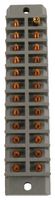 MARATHON SPECIAL PRODUCTS 6TB24F Panel Mount Barrier Terminal Block, 2 Row, 24 Positions, 14 AWG, 11.1 mm, 30 A