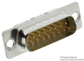 HARTING 09670155615050 D Sub Connector, 15 Contacts, Plug, DA, Steel Body