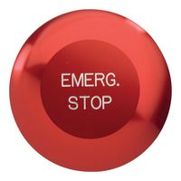 EATON CUTLER HAMMER 10250T29 Emergency Stop Switch, SPST-NC, (On), Screw, 6 A, 600 V, 250 V