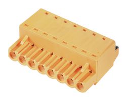 WEIDMULLER 1013710000 Terminal de Bloque Enchufable, 5.08 mm, 4 Posiciones, 26 AWG, 12 AWG, 2.5 mm², Push-In