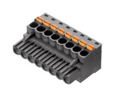 WEIDMULLER 1979350000 Terminal de Bloque Enchufable, 5 mm, 10 Posiciones, 26 AWG, 12 AWG, 2.5 mm², Push-In