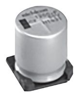 NICHICON UCZ1H101MCL1GS Capacitor Electrolítico de Aluminio SMT, Lata Radial - SMD, 100 µF, 50 V, 4.5 ohm