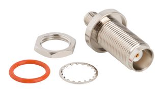 AMPHENOL RF 242178-10 RF / Coaxial Adapter, SMA, Jack, TNC, Jack, Straight Adapter, 50 ohm