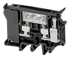 SCHNEIDER ELECTRIC NSYTRV42SF6LA Fused Terminal Block, 2 Positions, 16 mm², Screw, 10 A