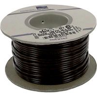 ALPHA WIRE F1051/16 BK005 Heat Shrink Tubing, FIT 105, 2:1, 0.062 ", 1.58 mm, Black, 100 ft, 30.5 m